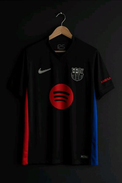 Maillot Football Barça Noir