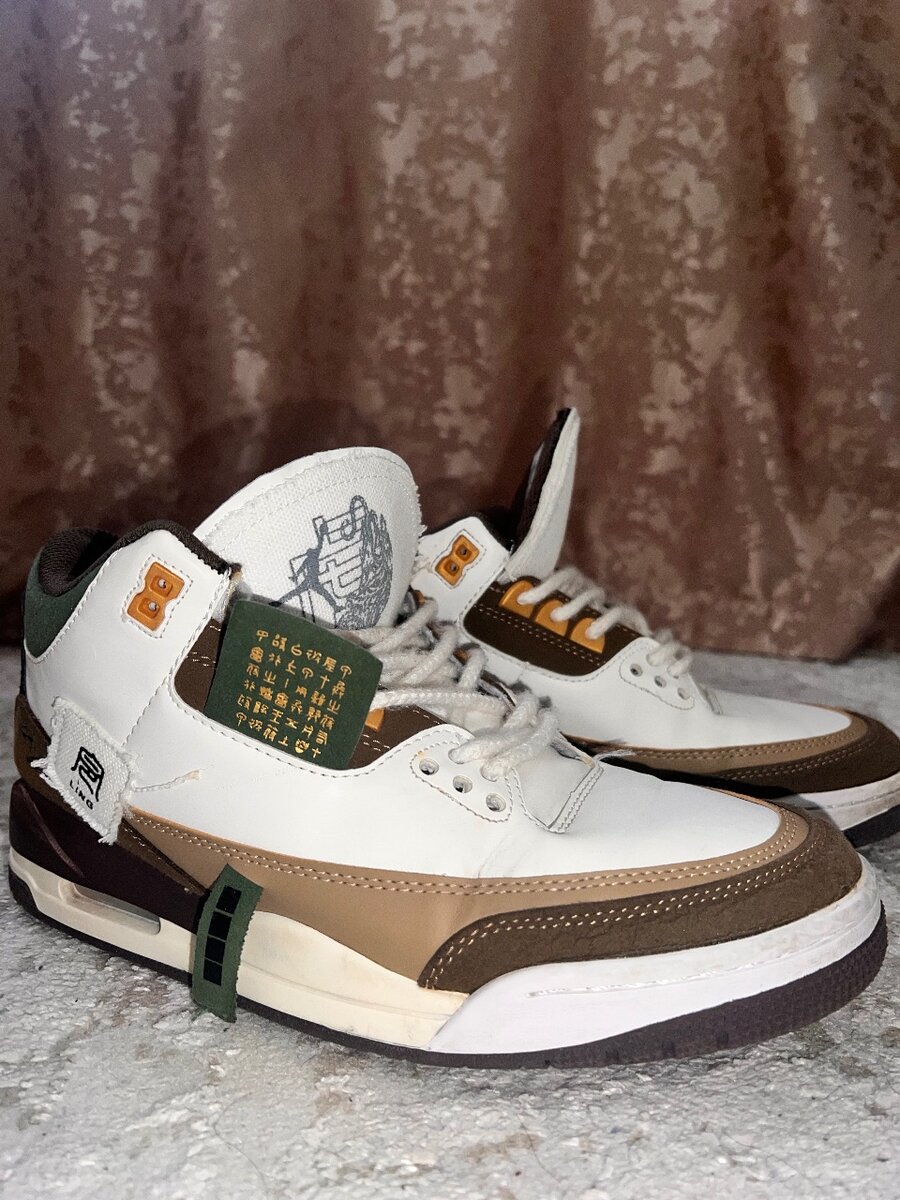 Air Jordan 3 Retro SE white Dark Brown