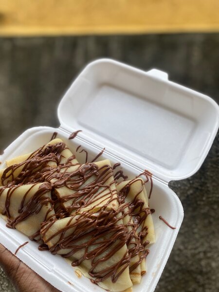 Crêpes au nutella