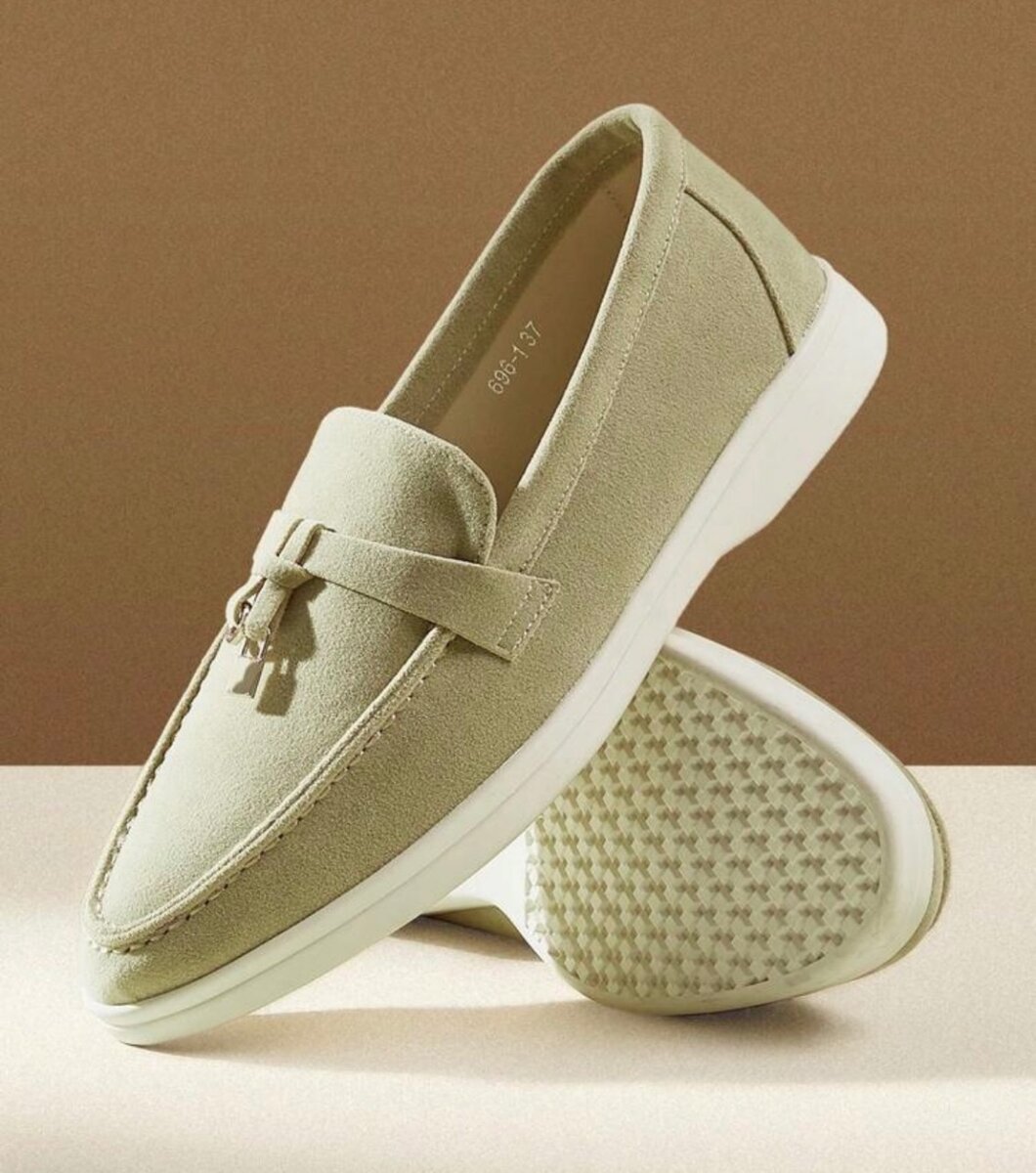 Mocassins en daim élégants