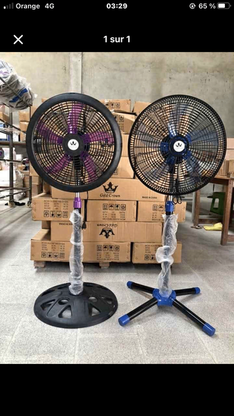Ventilateur Électrique Oscillant Puissant