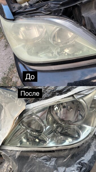 Набор для полировки и очистки фар