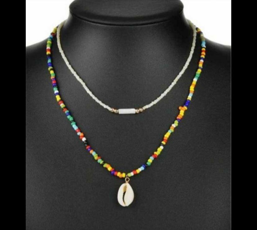 Bracelet perles colorées