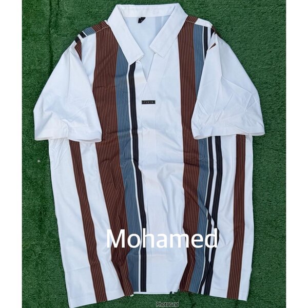 Chemise à rayures homme