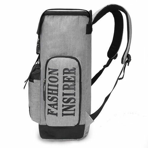 Sac à dos moderne gris unisexe