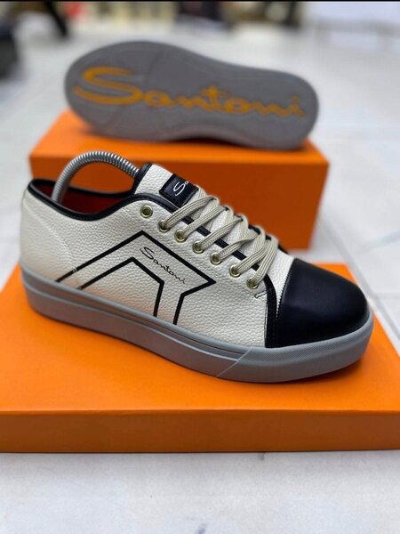 Baskets en cuir élégantes