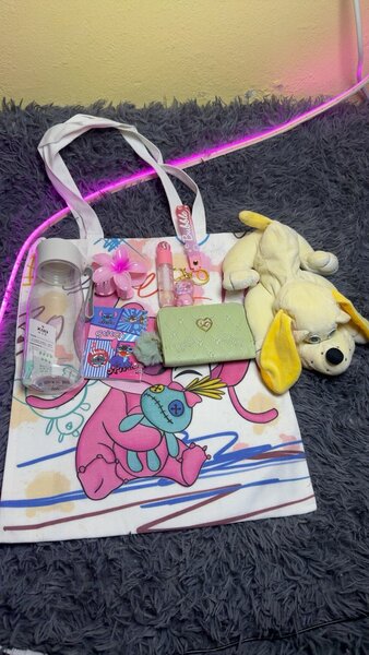 Sac fourre-tout imprimé ludique