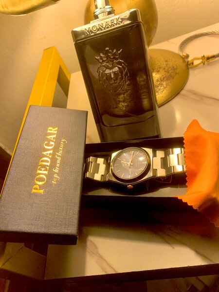 Montre Poedagar Élégante en Acier