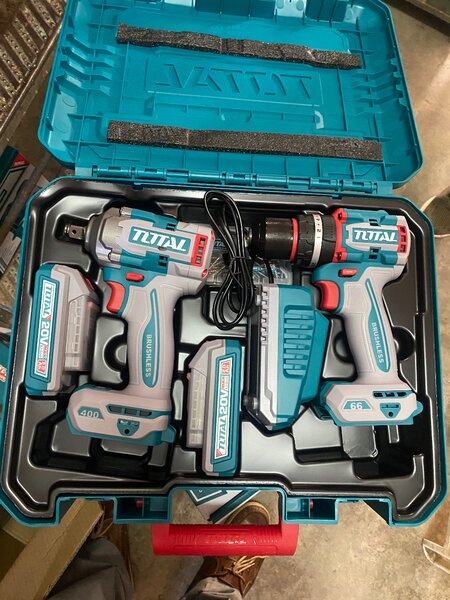 Drill and wrench combo kits 2pcs