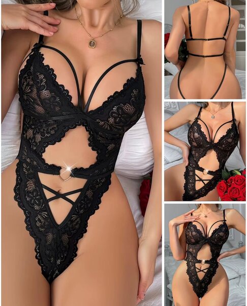 Ensemble lingerie en dentelle sexy