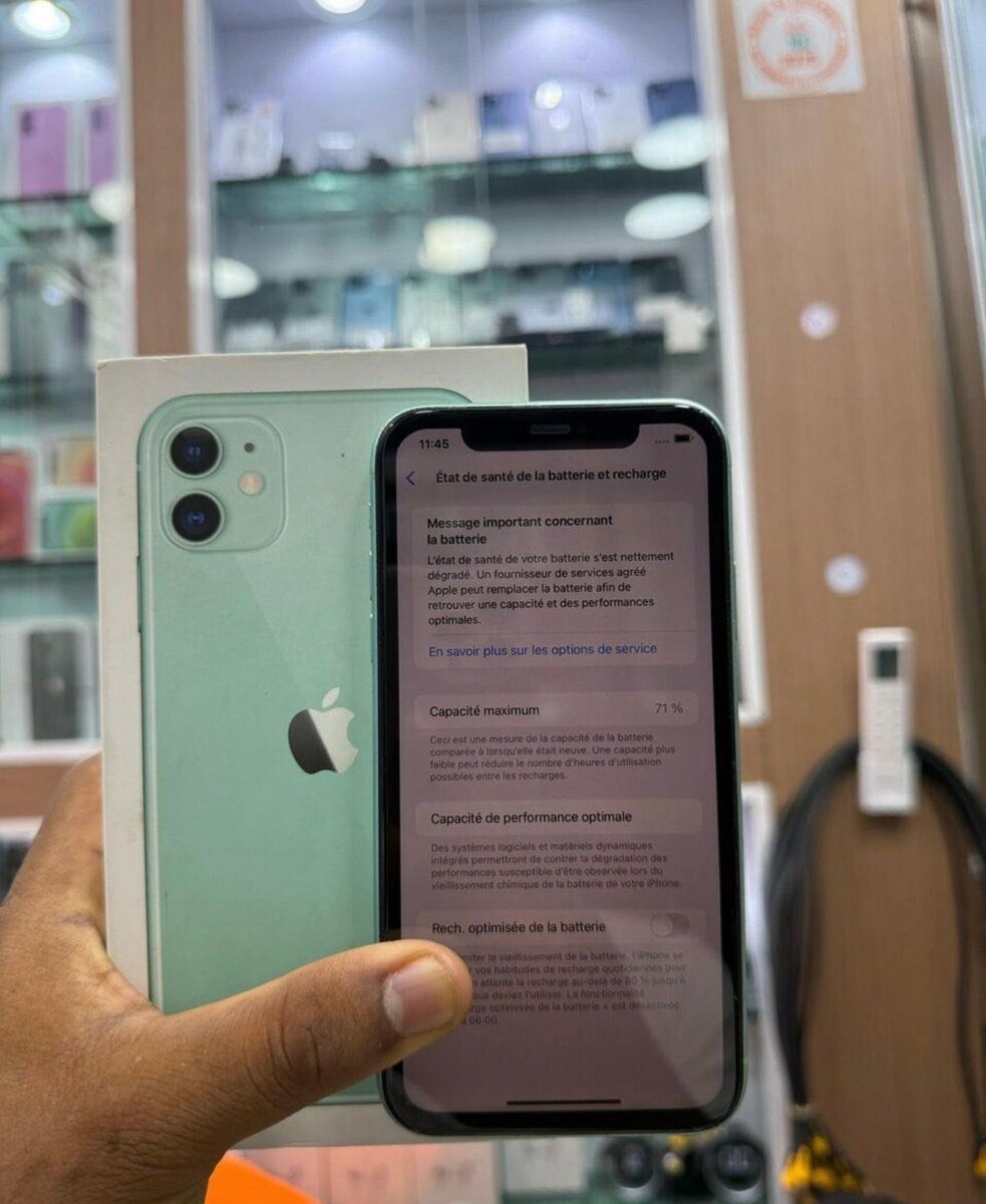 iPhone 11 Vert 128Go
