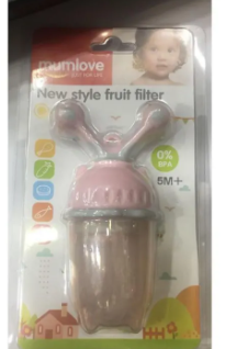 Fruit Filter Play Nipple - Pink