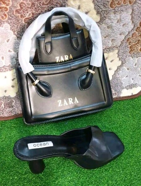 Ensemble sac et sandales colorées