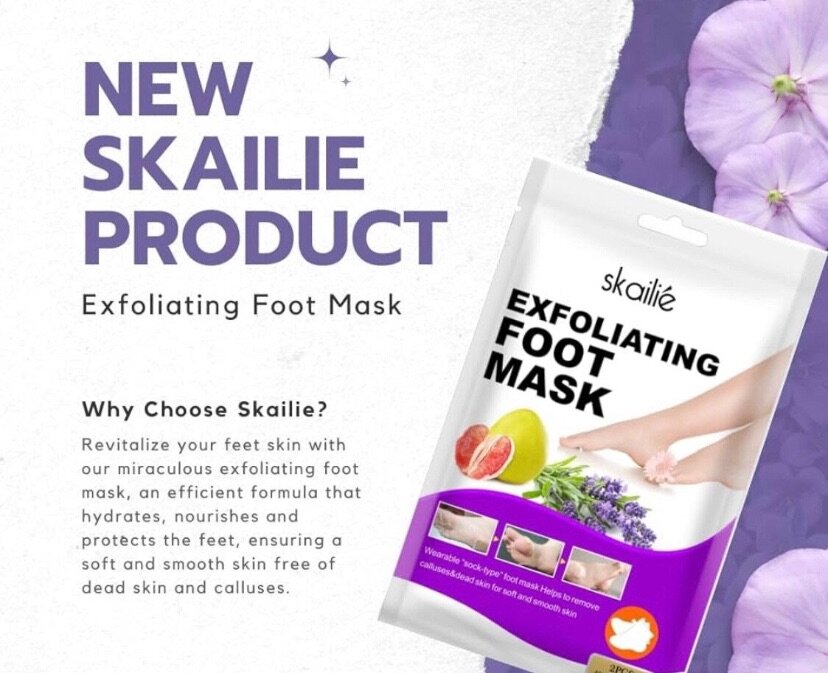 Exfoliating footmask