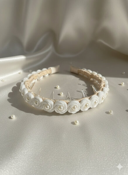 Serre-tête perlées élégantes