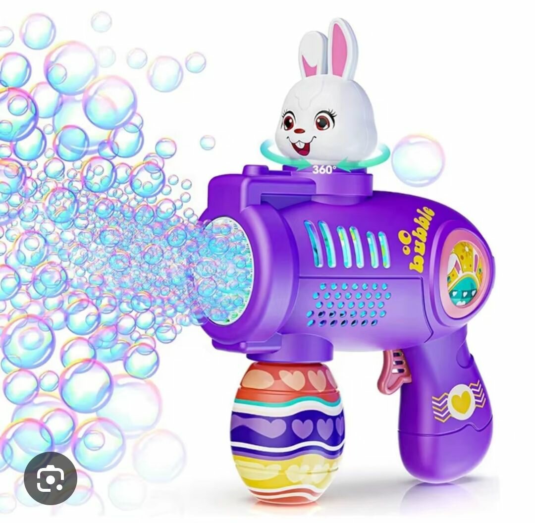 Machine à bulles lapin électrique