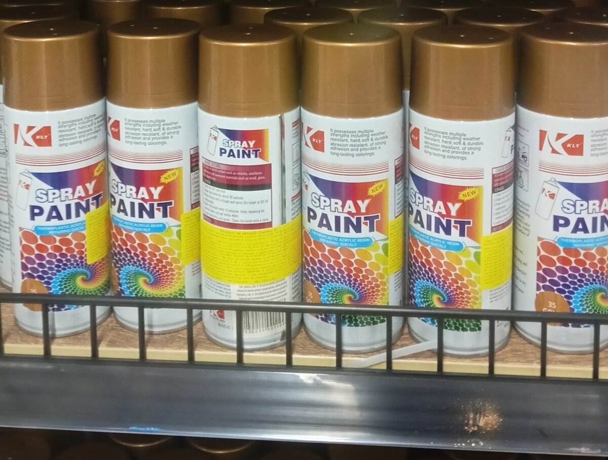 Peinture en spray acrylique