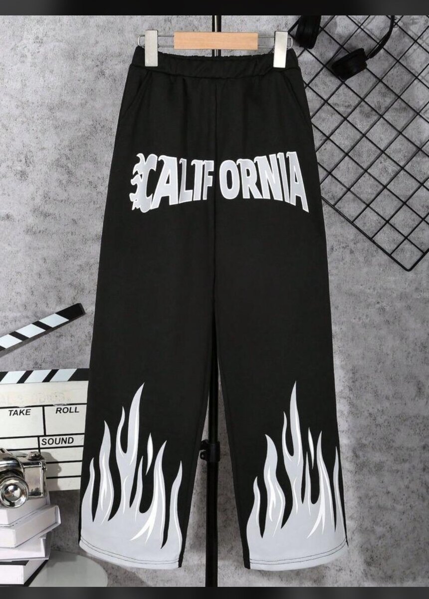 Pantalon jogger à motif cool