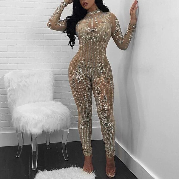 Sparkling Sequin Jumpsuit