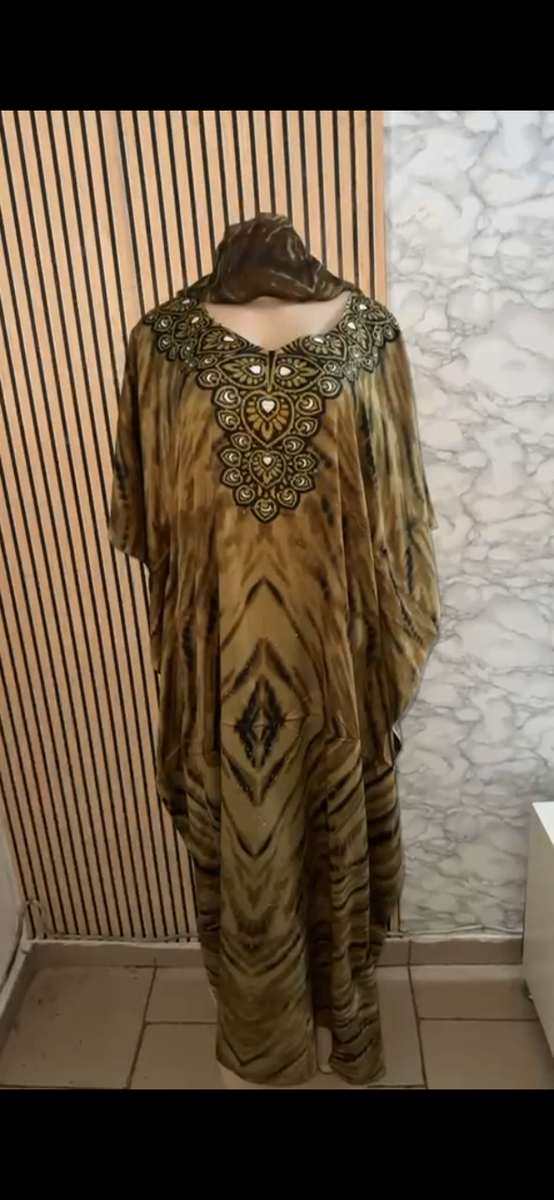 Robe Caftan Tunique Bouffante
