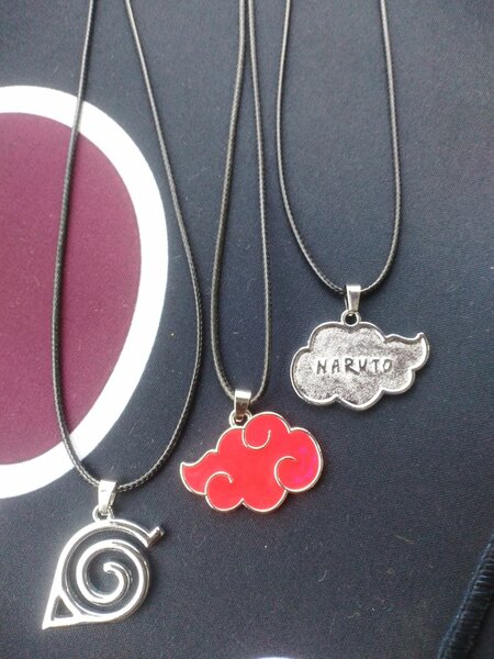 Konoha themed necklaces