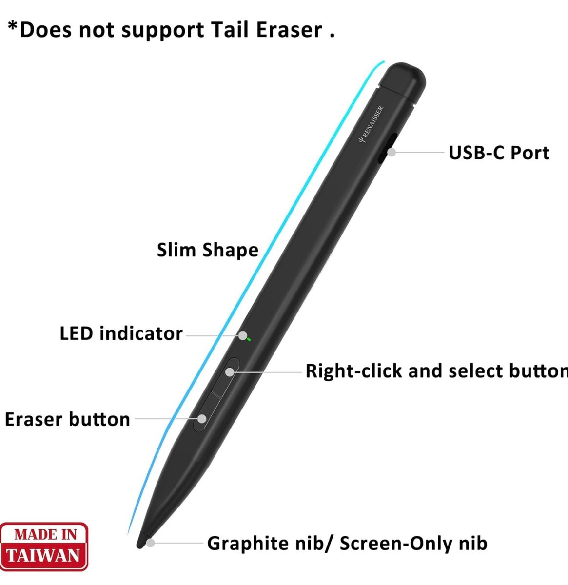 RENAISSER Raphael Slim Stylet