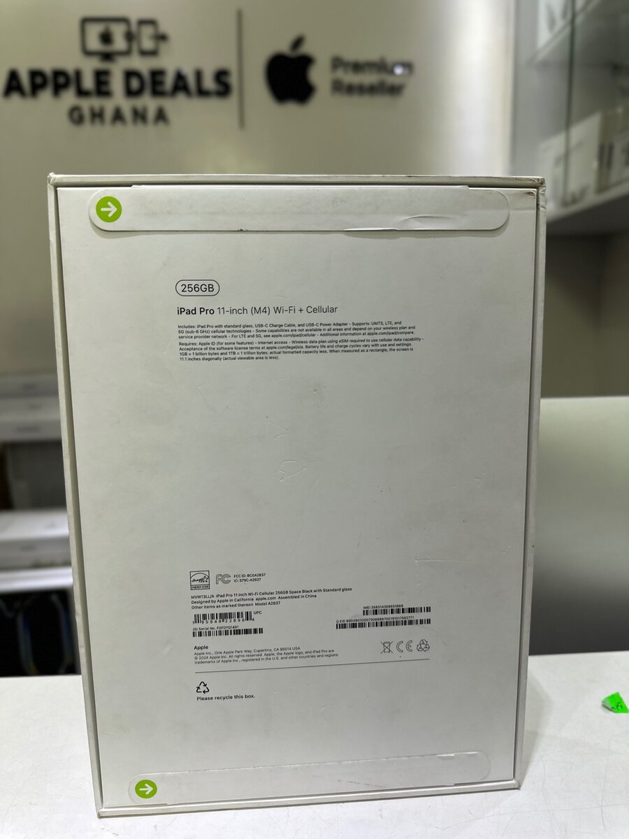 New iPad Pro 11 inch m4 256gb WiFi + Cellular