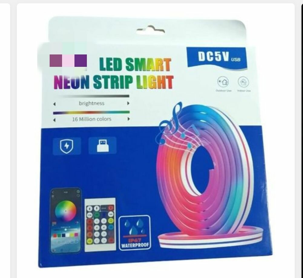 Bande LED intelligente RVB USB