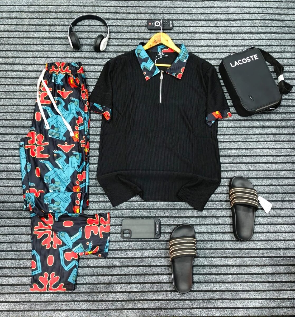 Ensemble décontracté coloré homme