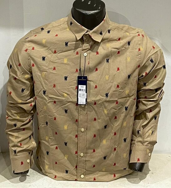 Chemise à motif homme