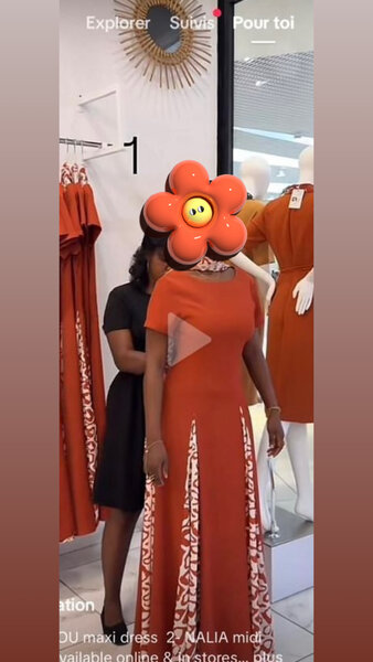 Robe maxi élégante