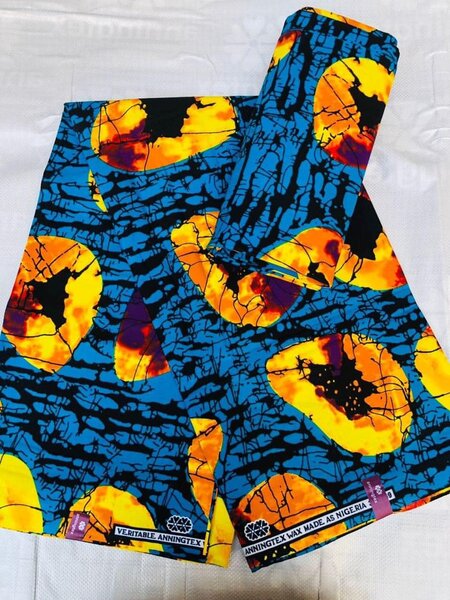 Fabric with a print of 6 meters