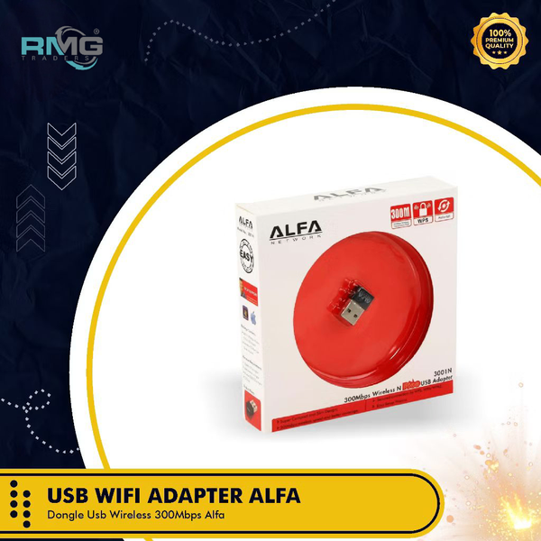 Alfa WiFi USB Adapter Mini 3001N - 300Mbps Wireless Network