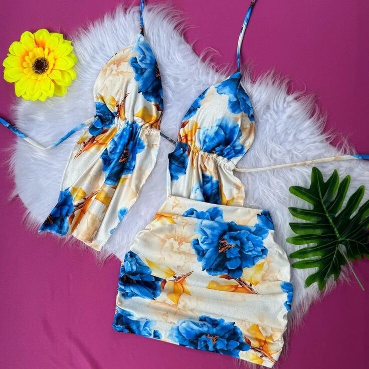 Robe d'été fleurie sexy