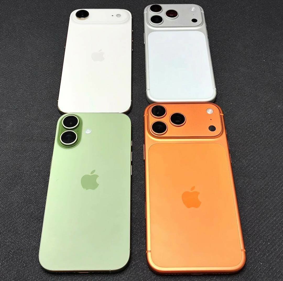 iPhone 12 et 15Pro Max et 17