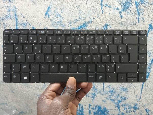 Clavier AZERTY de remplacement pour ordinateur portable