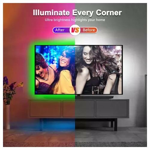 LED Strip Light Button RGB Remote Control - RGB