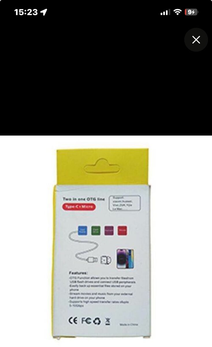 Adaptateur OTG Type-C Micro USB