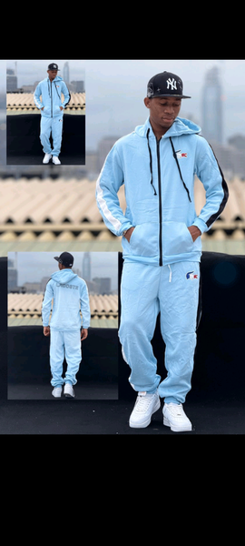 Ensemble de survêtement bleu homme