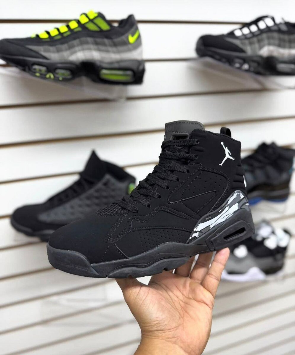 Baskets montantes noires Air