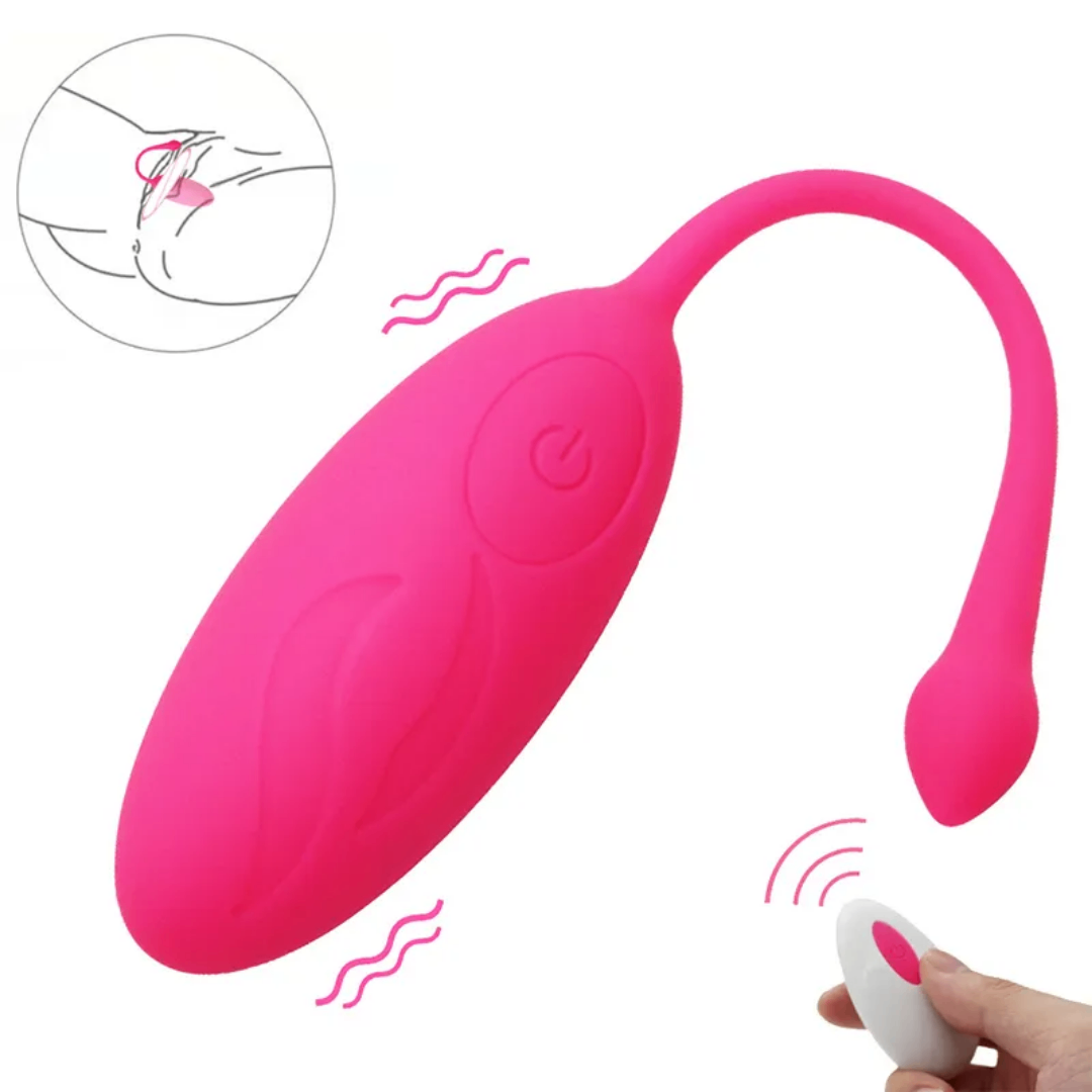 Vibromasseur Télécommandé Étanche