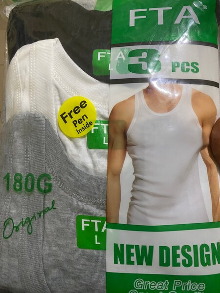 Débardeurs hommes FTA 3pcs