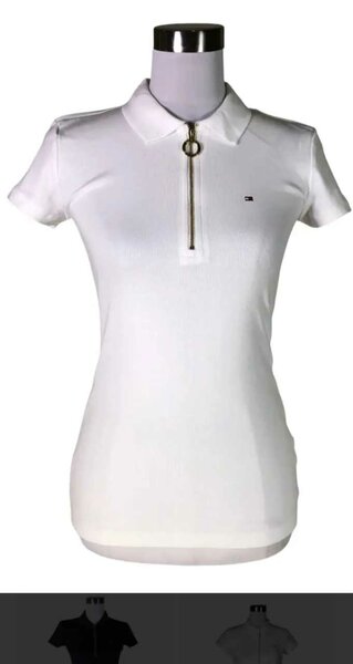 Polo Femme Blanc Tommy Hilfiger