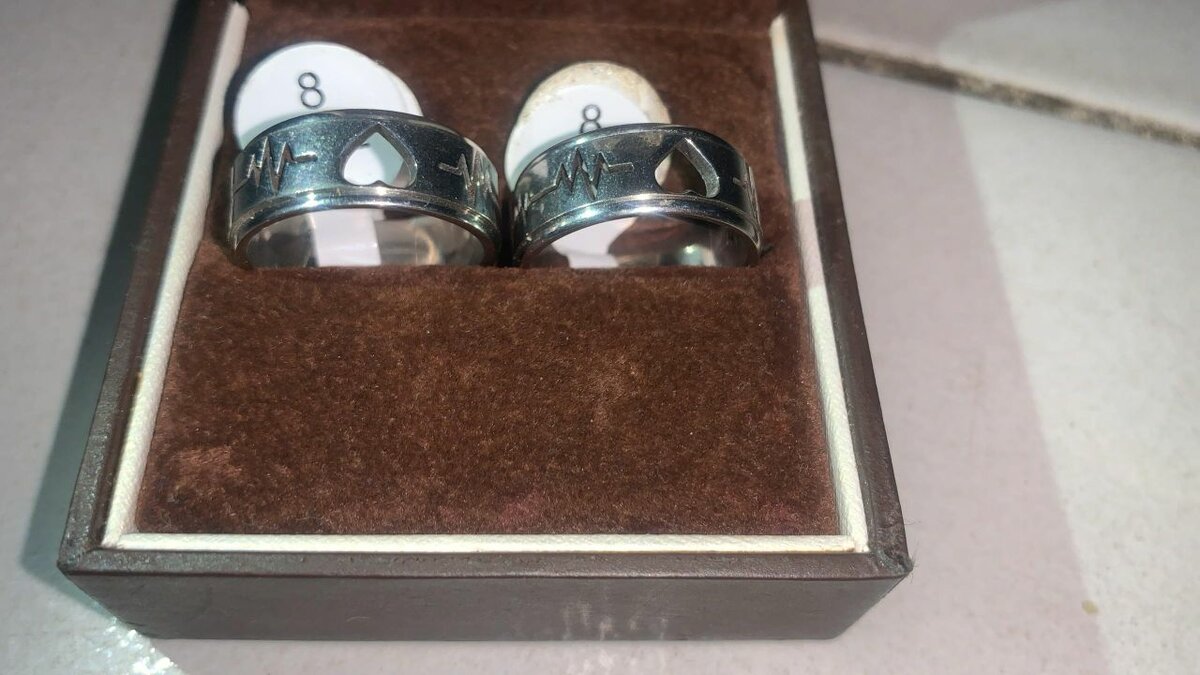 Bague en acier inoxydable