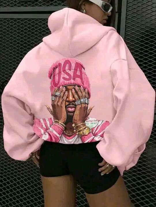 Sweat à capuche graphique