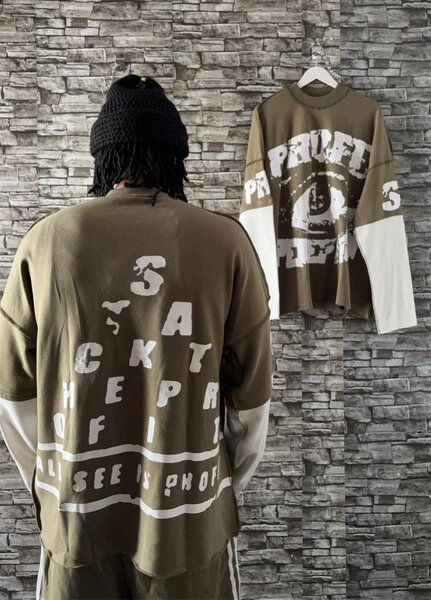 T-shirt oversize imprimé mixte