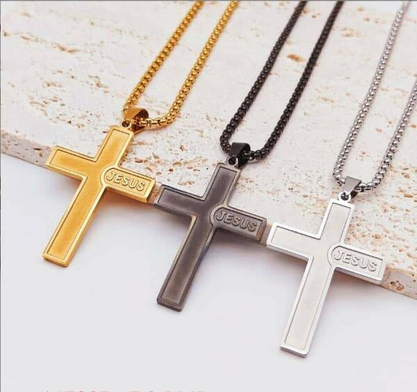 Elegant Cross Necklaces Set