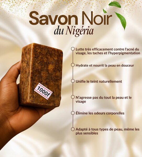Savon Noir du Nigéria Original