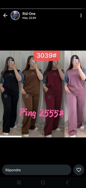 Tenues Confortables Femme