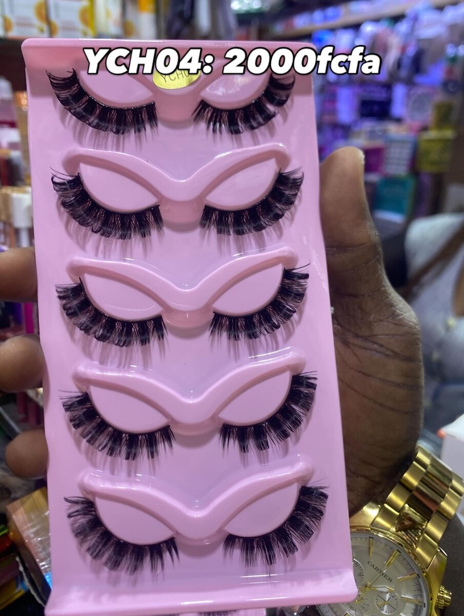 Voluminous False Eyelashes Set